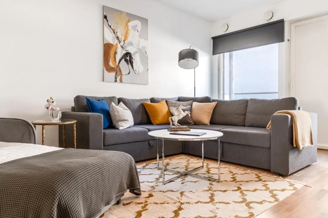 Image of City center apartment with free parking and sauna