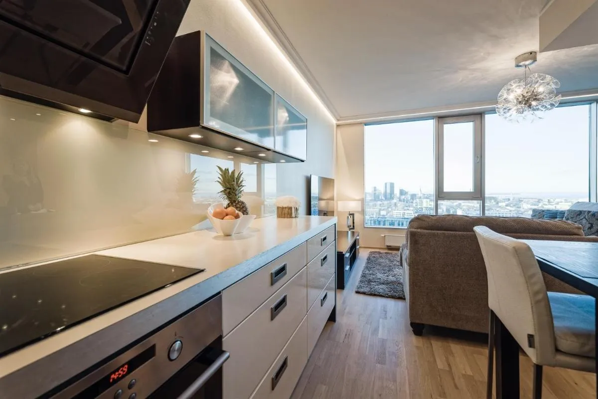 Image 2 of Fahle building, Luxurious, skyline view Flat near Centre