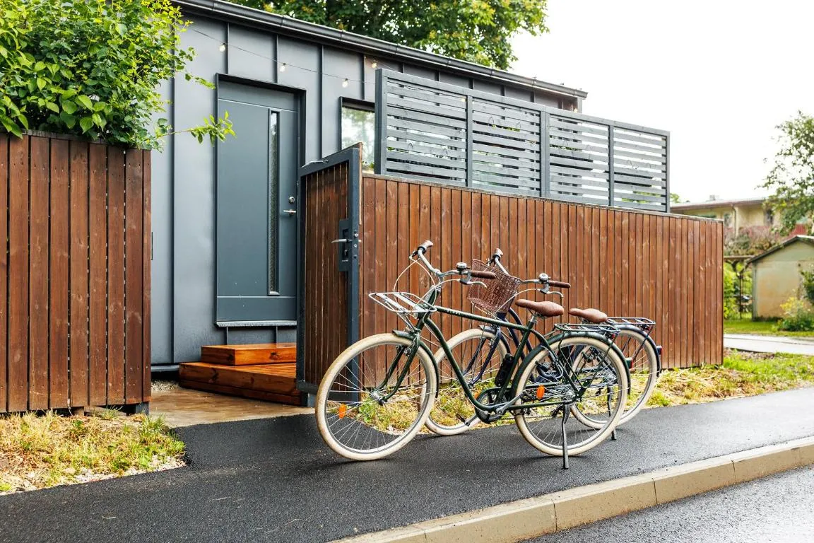 Image of Tihase tiny house with free bike use