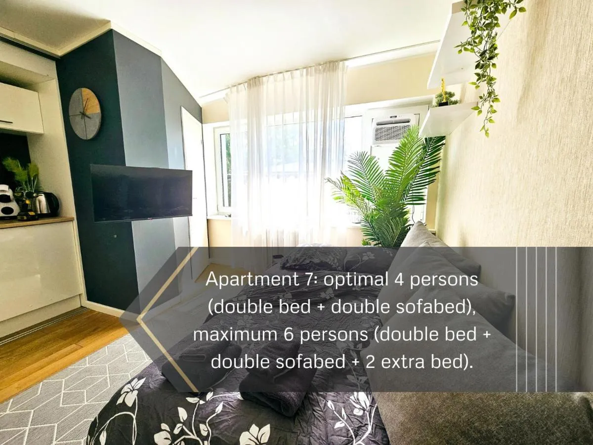 Image 1 of Cofy Rentals – centrally located, quiet district, air-conditioning, free parking, 24-7 express check-in-out, close to sea and everything you need for living!