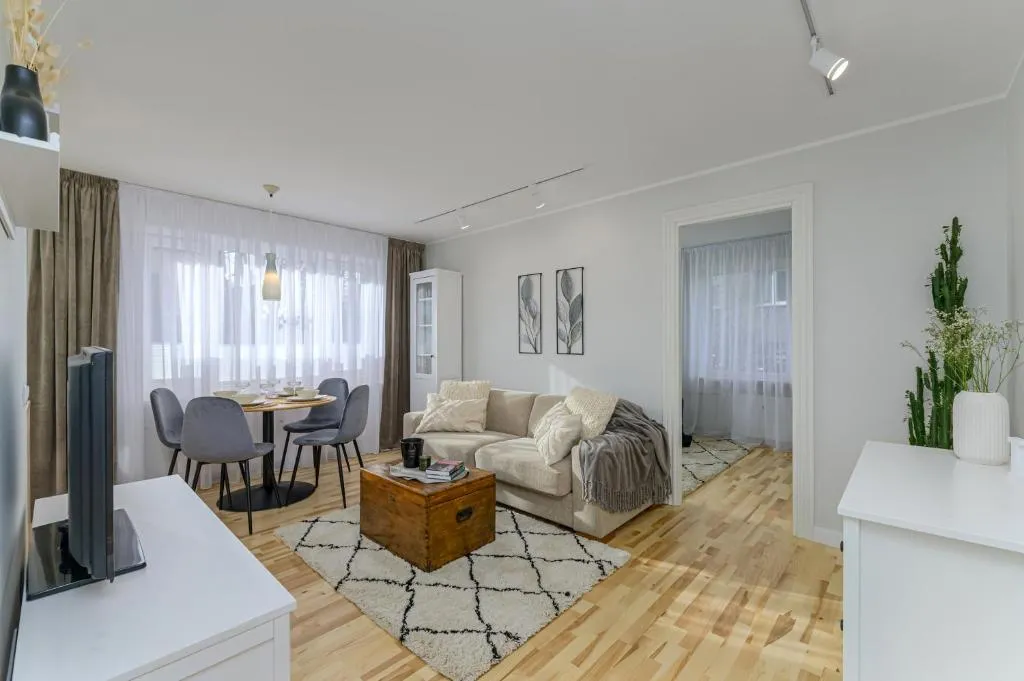 Image of Cozy 1-bedroom apartment in the city centre