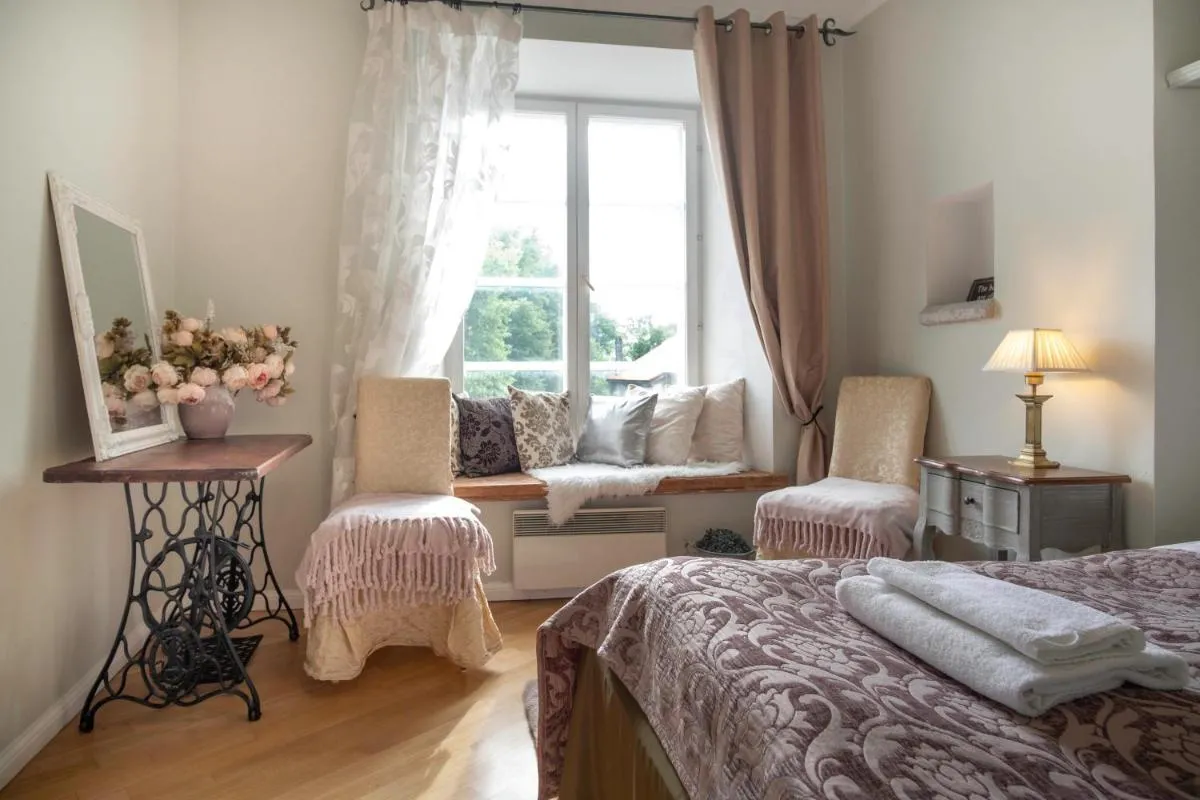 Image 1 of Dream Stay – Historical 3-Bedroom Apartment with Sauna & Fireplace