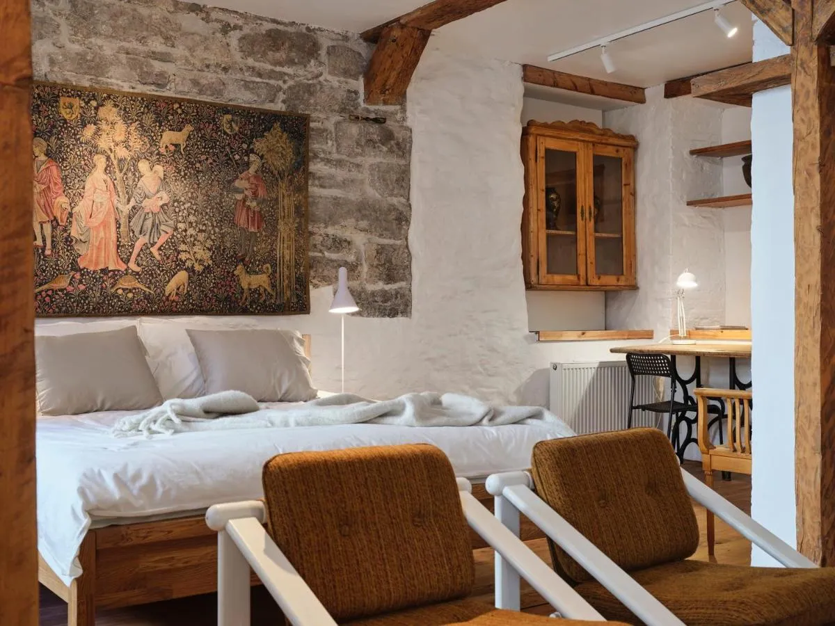 Image 1 of Historic Apartment with Private Garden in Old Town