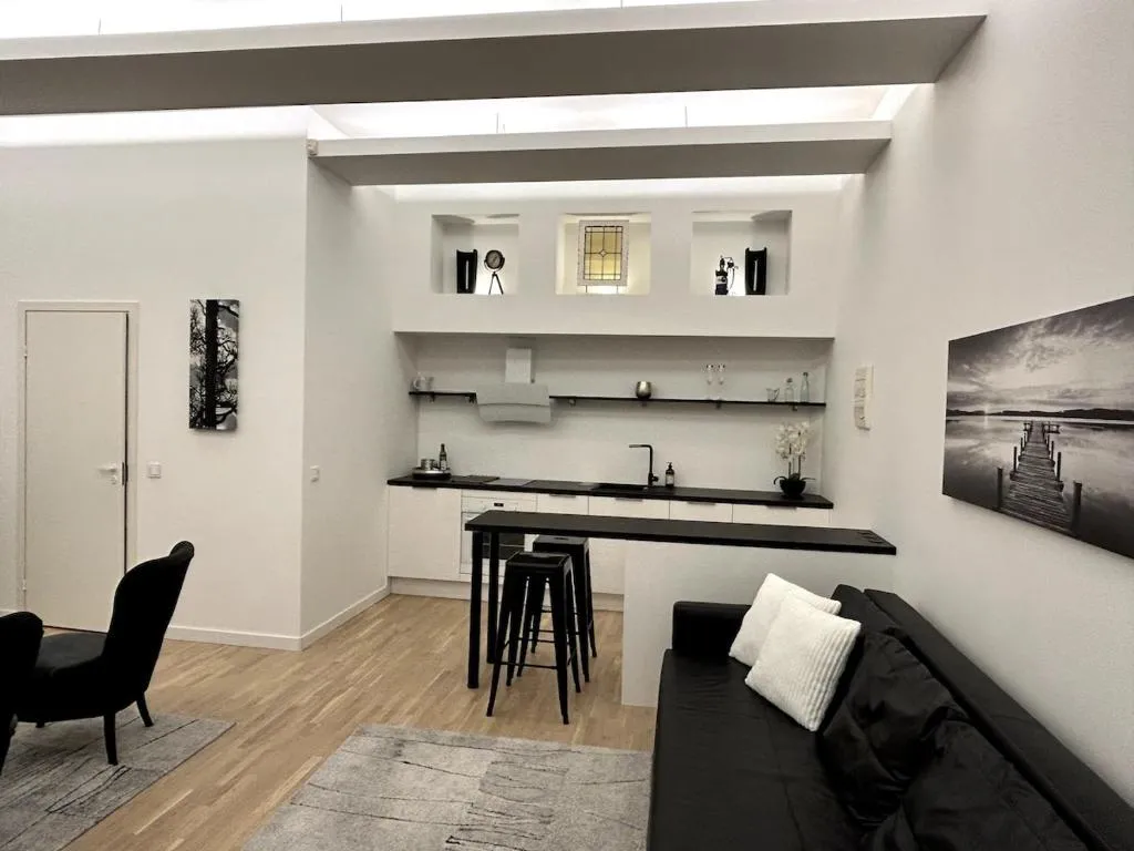 Image of Stylish studio with sauna in Old Town