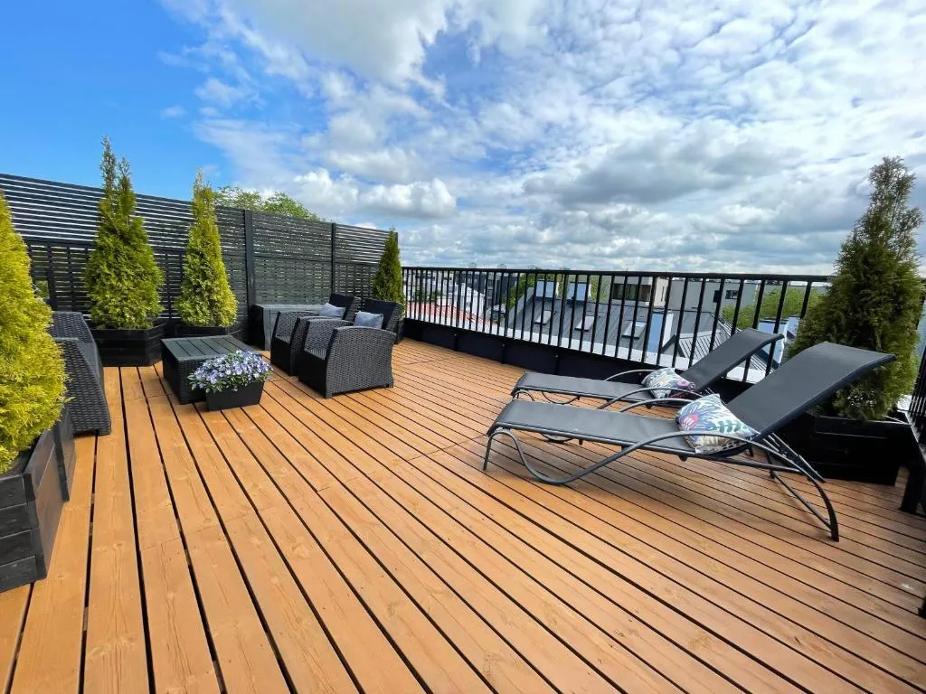 Image of City Terrace Apartment Avangard – Large private roof terrace