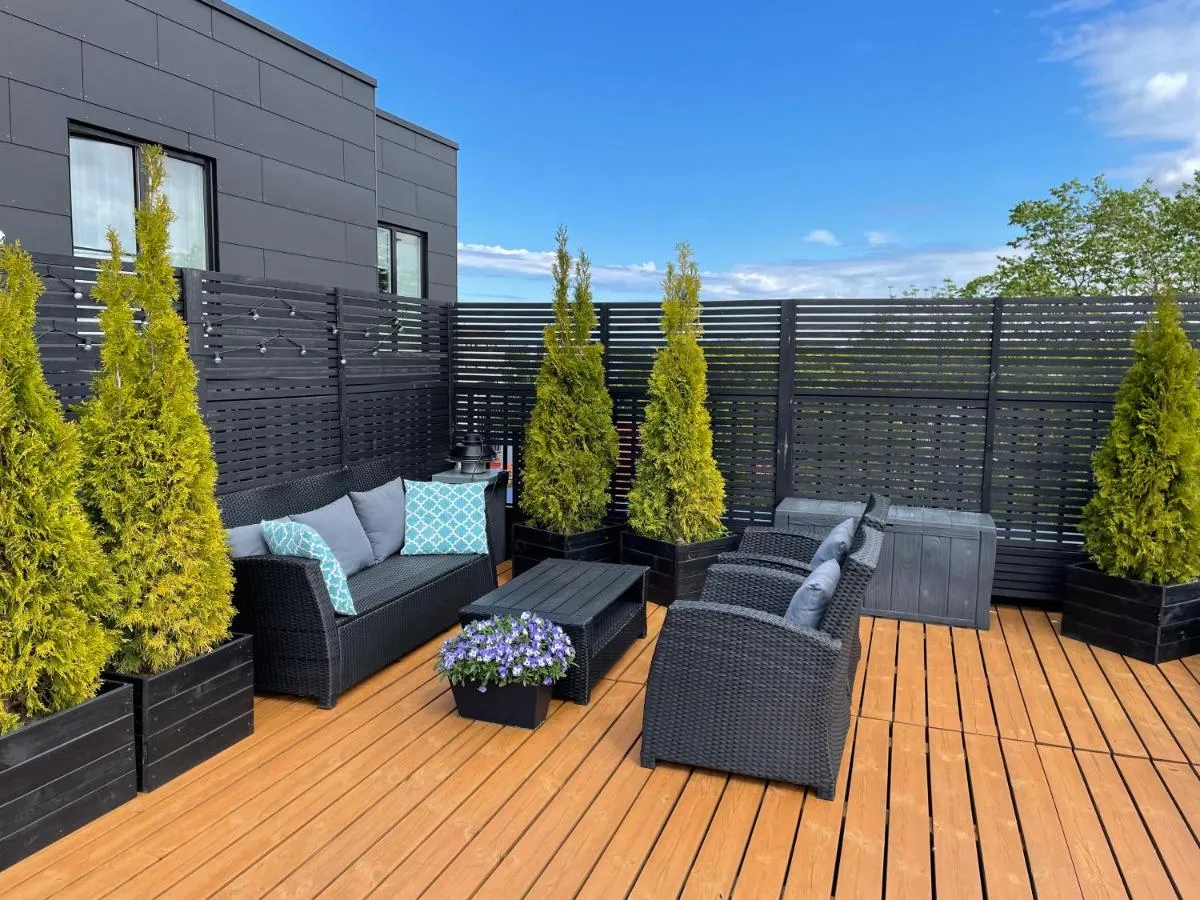 Image 3 of City Terrace Apartment Avangard – Large private roof terrace