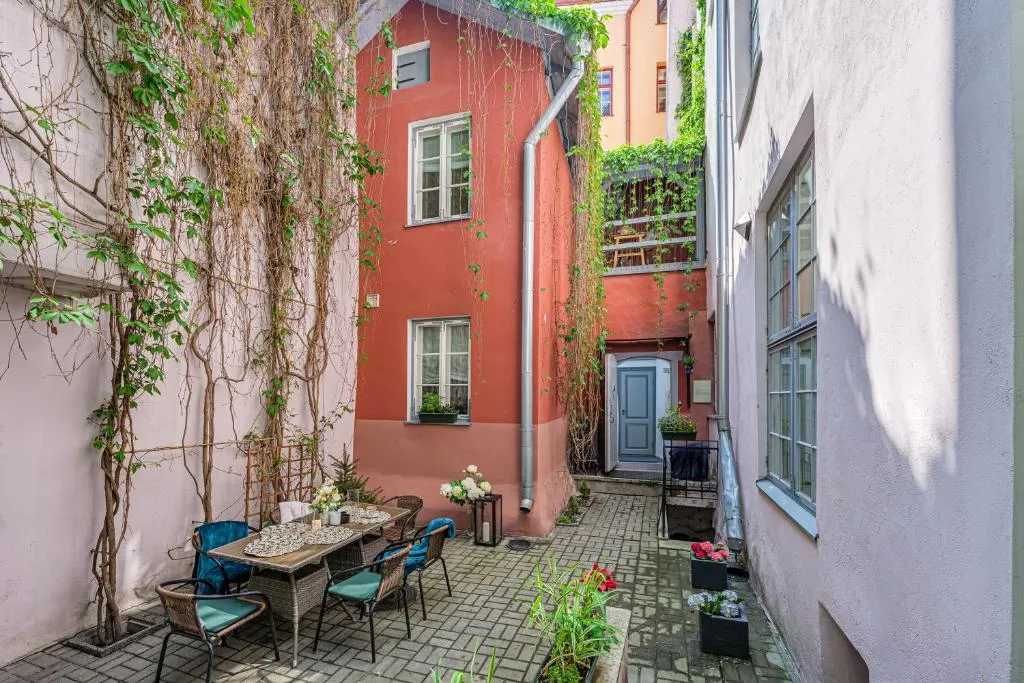 Image of Tallinn Old Town silent garden House